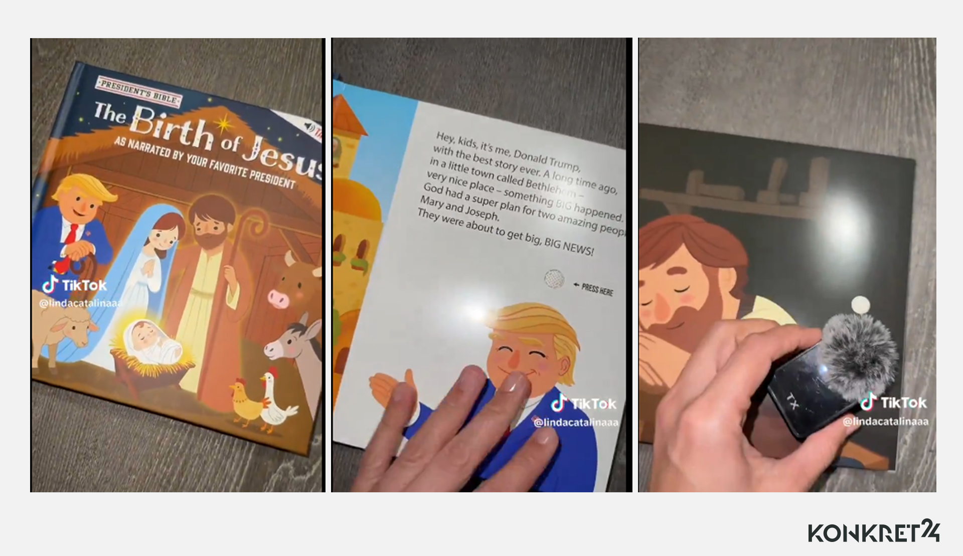 Biblijna historia, o której internauci piszą, że jest czytana głosem Donalda Trumpa