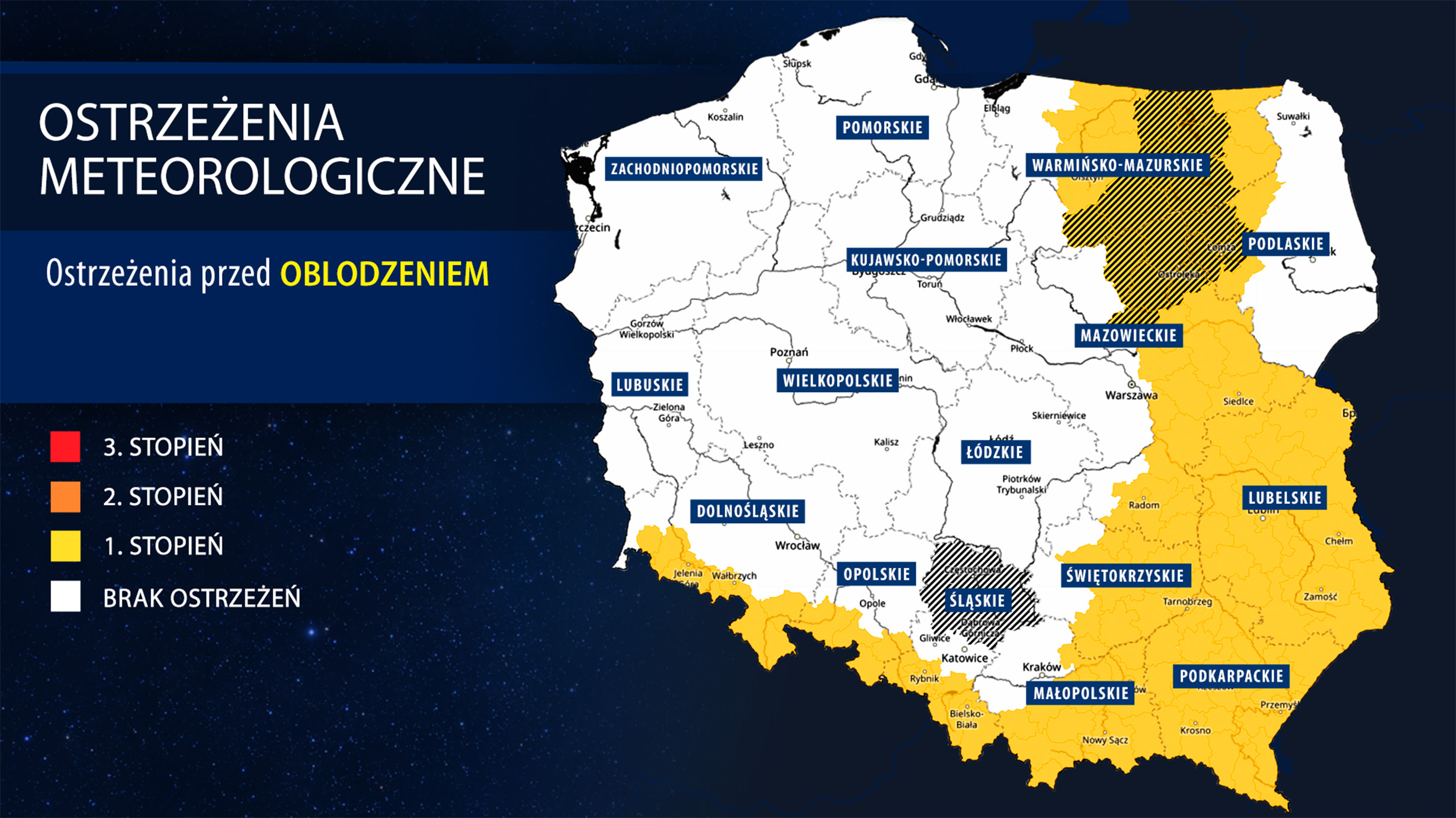 Ostrzeżenia meteorologiczne IMGW