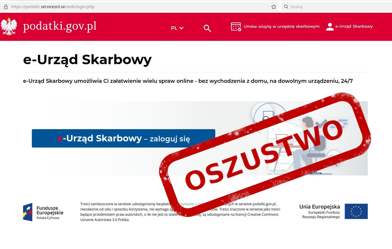 Fałszywa strona