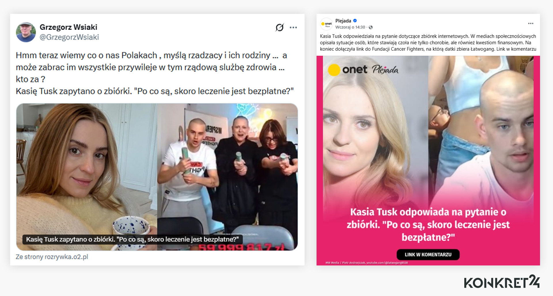 Tytuły tekstów sprzed zmian zachowały się we wpisach