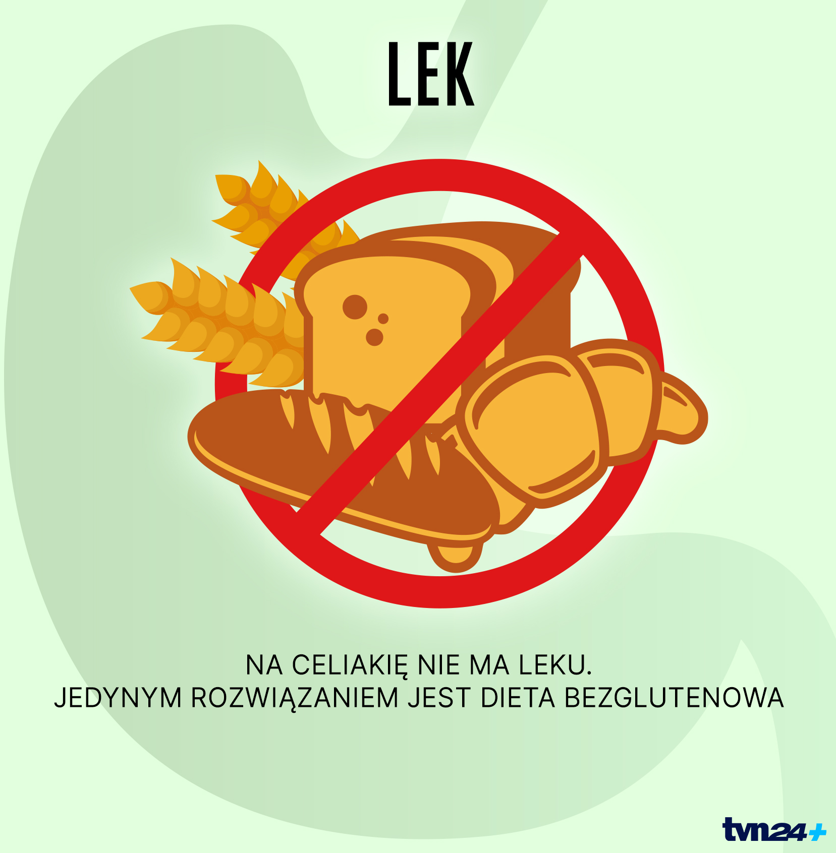 Jedynym rozwiązaniem dla osób z celiakią jest dieta bezglutenowa