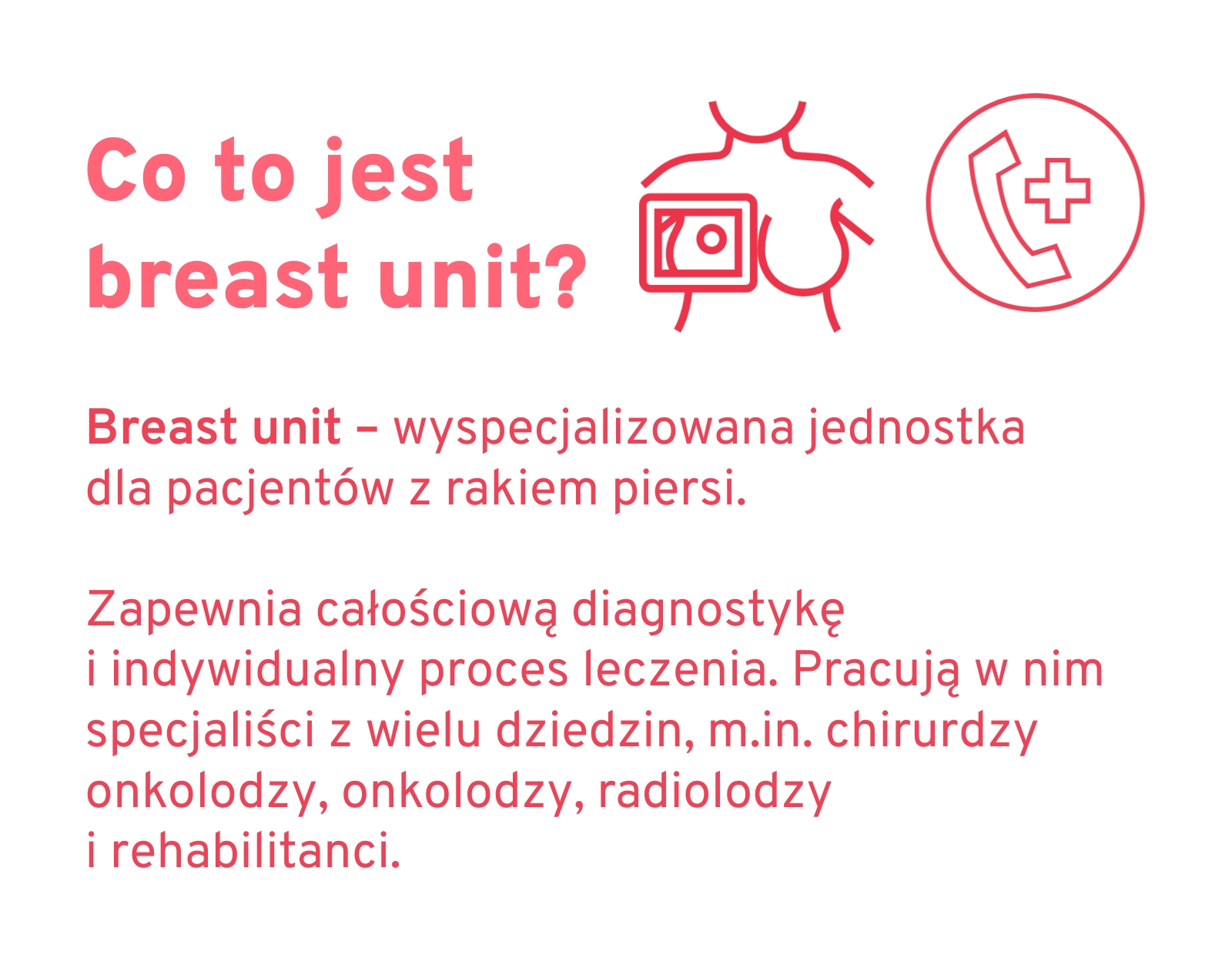 Breast unit