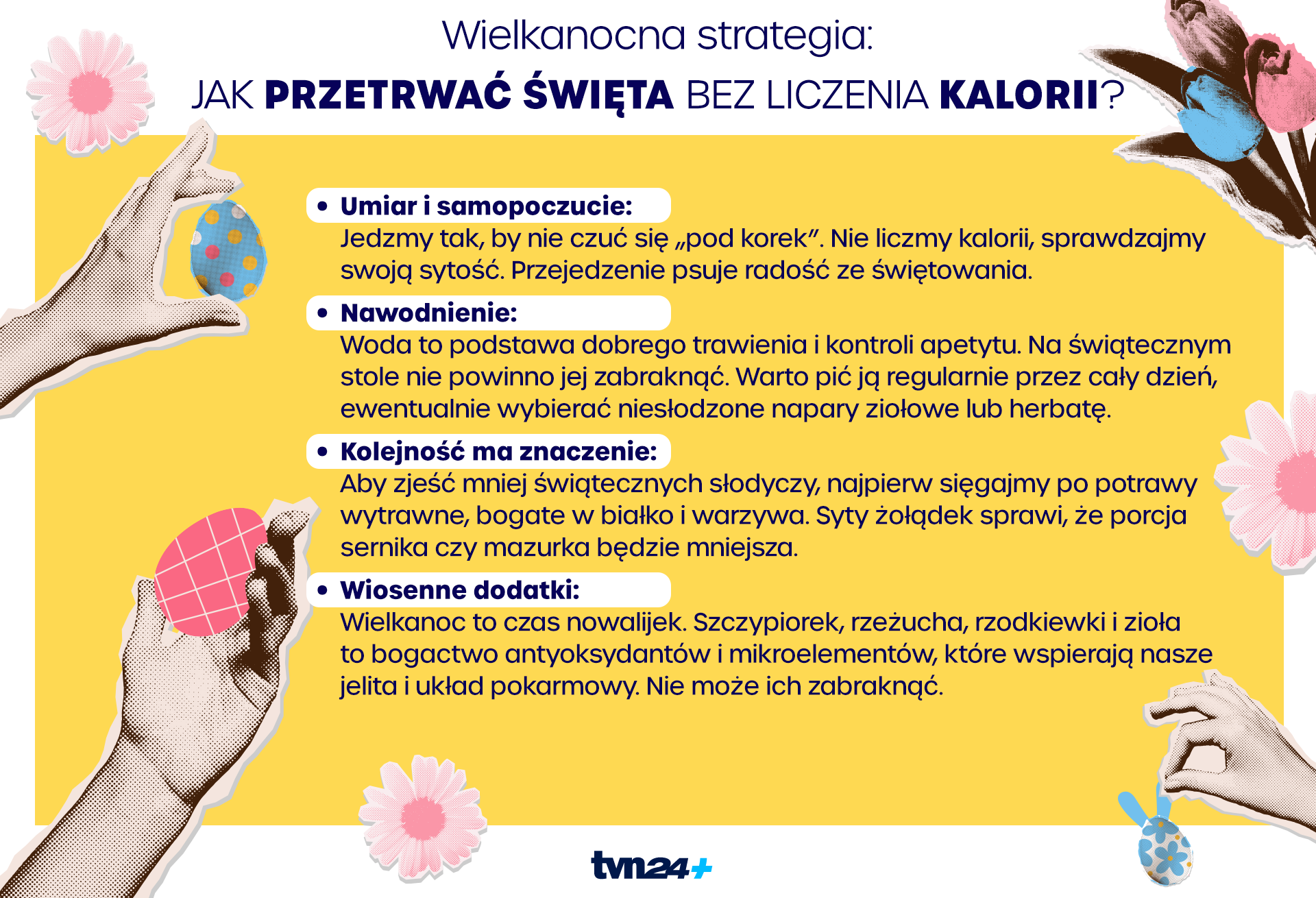 Zamiast skrupulatnego liczenia kalorii, lepiej skupić się na samopoczuciu.