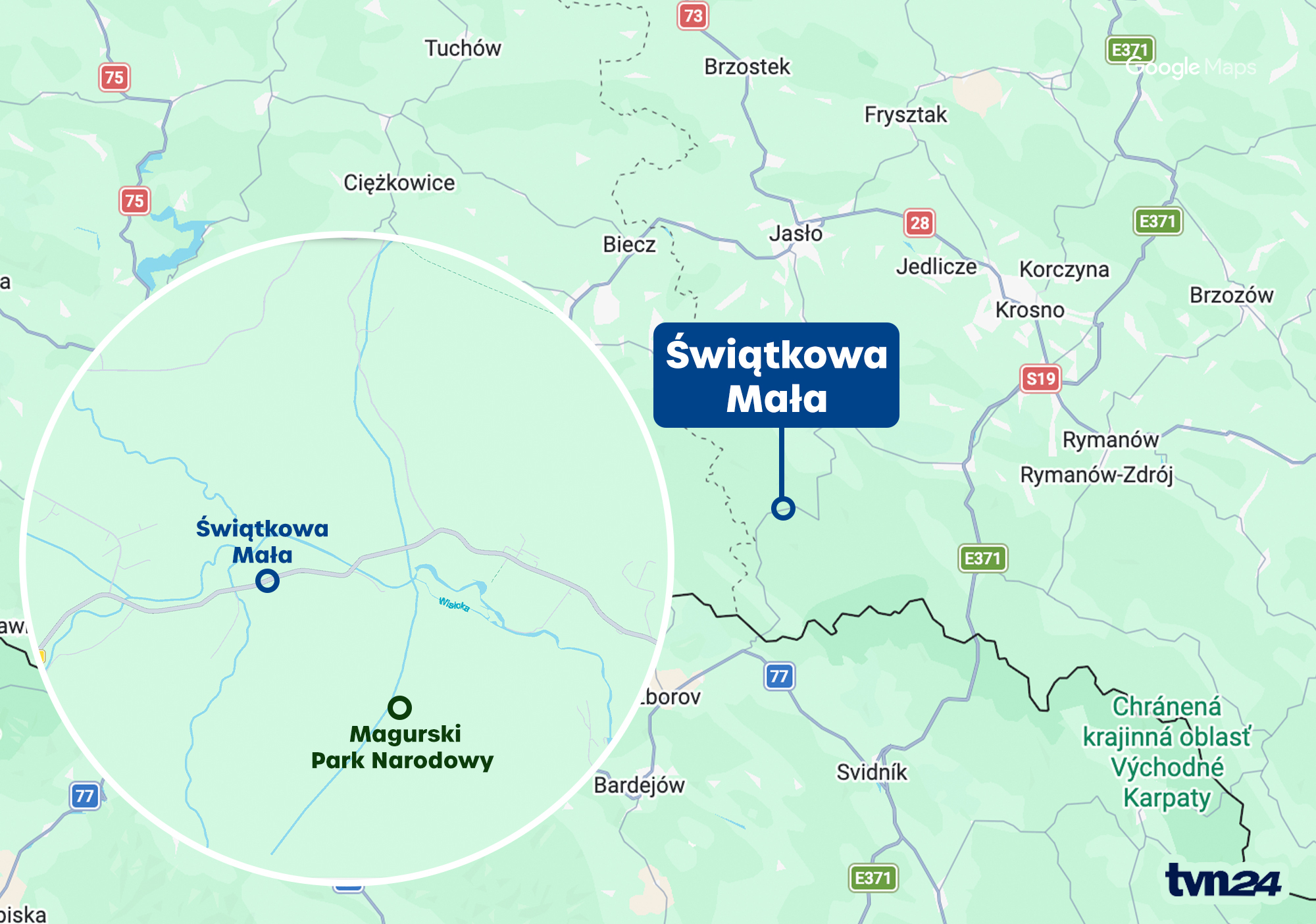 Do zdarzenia doszło w miejscowości Świątkowa Mała na Podkarpaciu