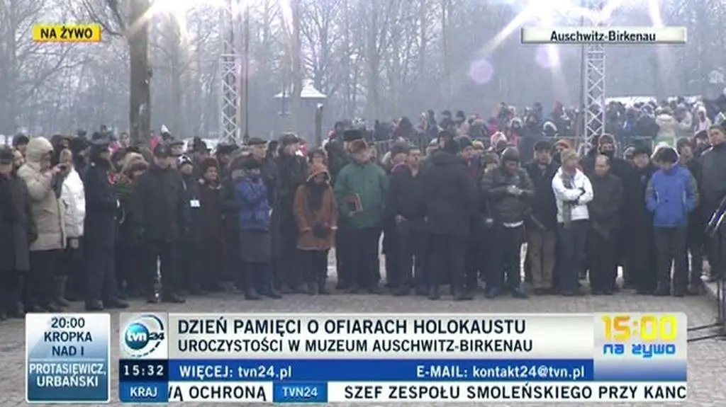 69. rocznica wyzwolenia niemieckiego obozu koncentracyjnego Auschwitz