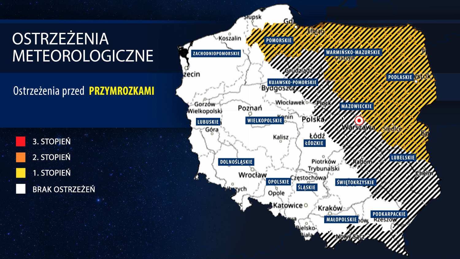 Ostrzeżenia meteorologiczne IMGW