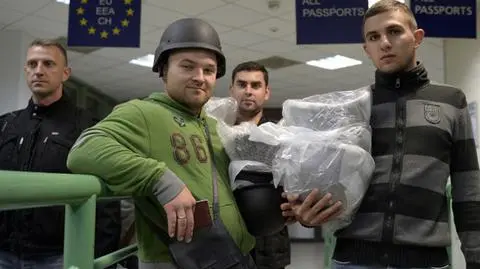 70 hełmów dla ukraińskich batalionów na Wschodzie