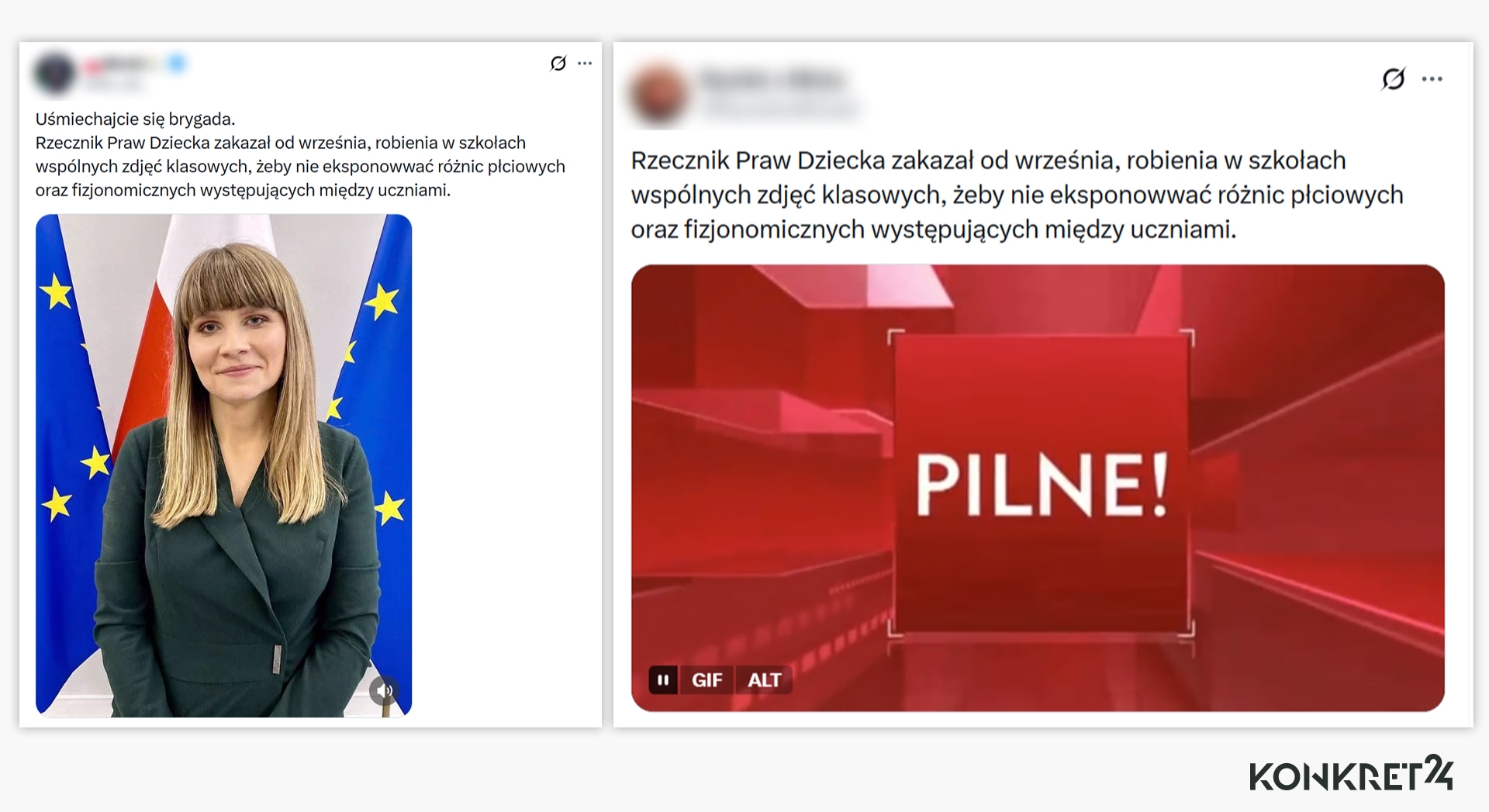 Wpisy o rzekomym zakazie zdjęć klasowych wyświetliły setki tysięcy internautów