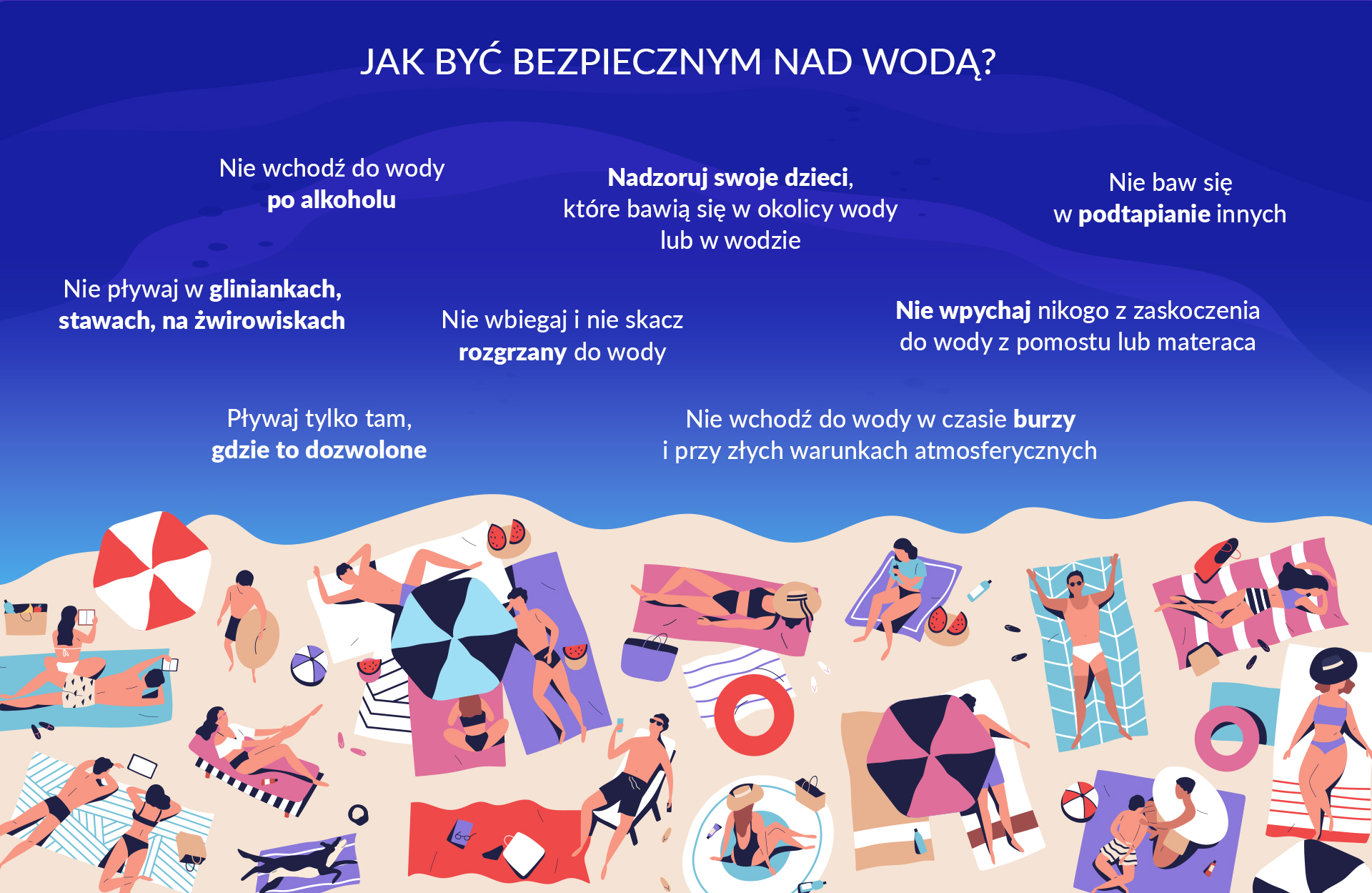 Jak być bezpiecznym nad wodą?