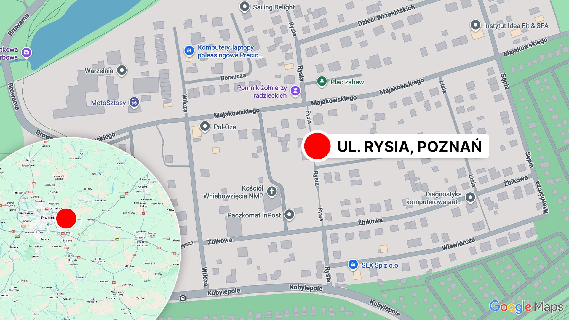 ul. Rysia Poznań