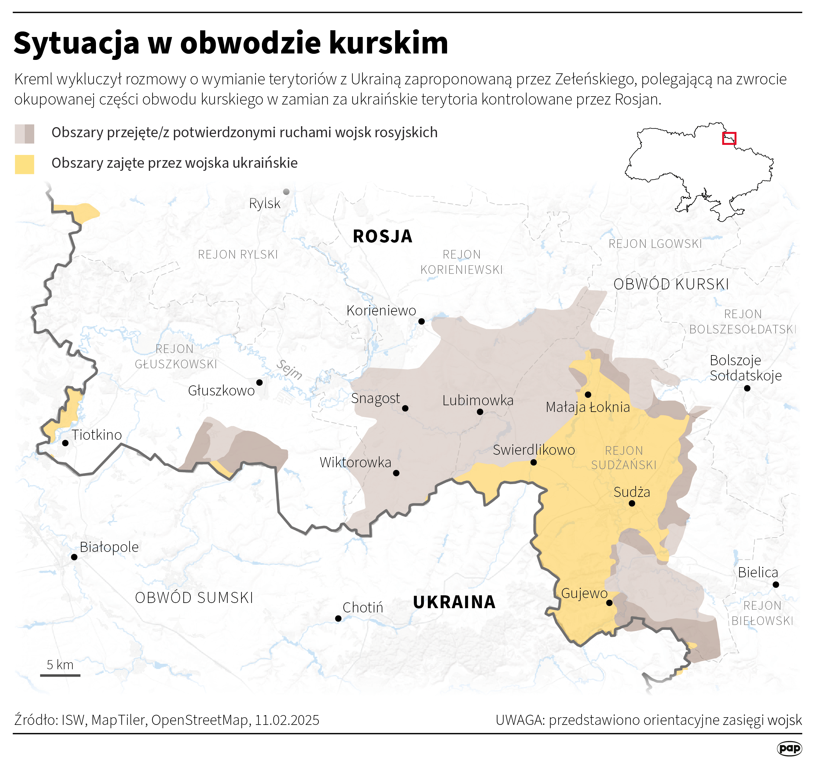 Sytuacja w obwodzie kurskim