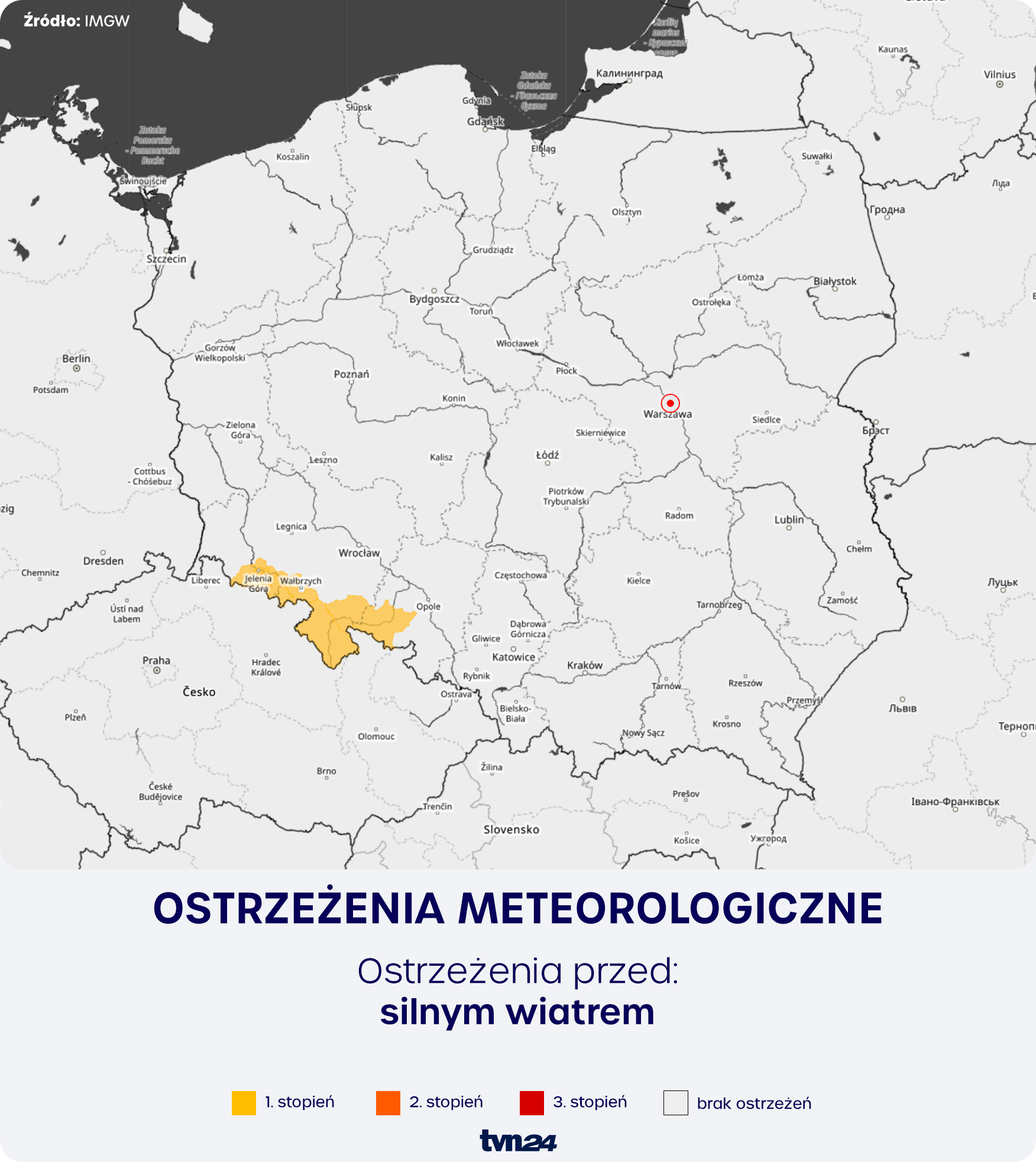 Ostrzeżenia IMGW