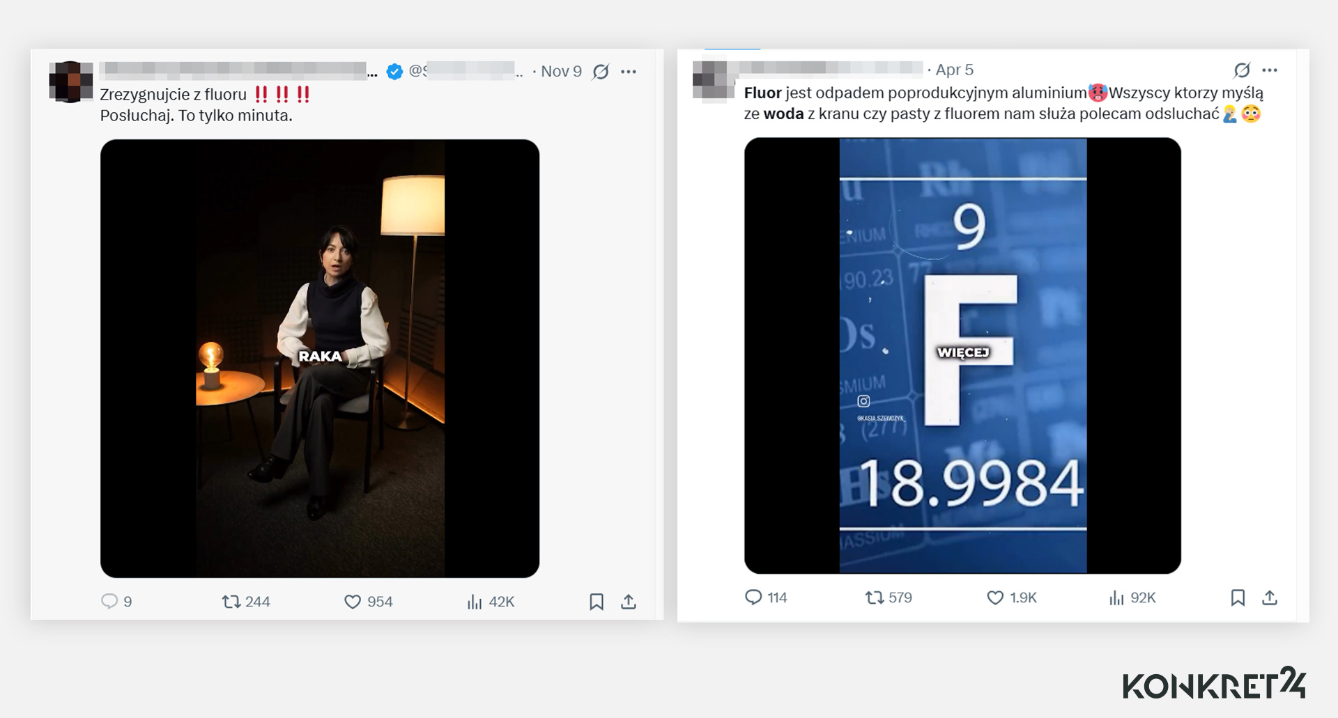 To samo nagranie już wcześniej rozpowszechniano na X