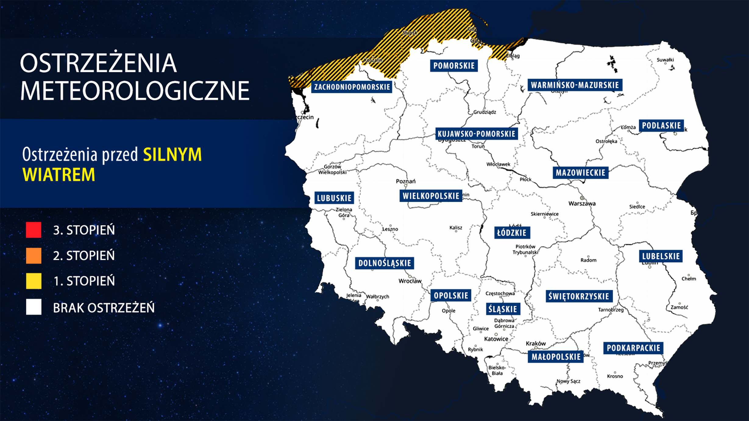 Ostrzeżenia meteorologiczne IMGW