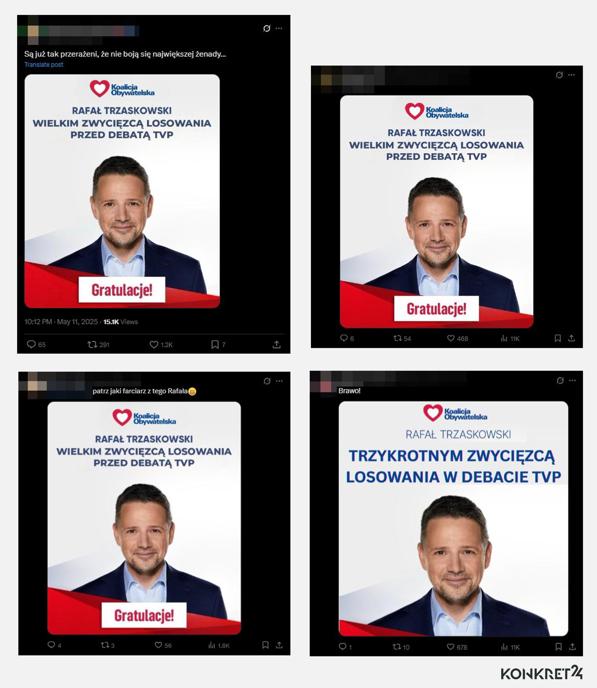 Internauci rozpowszechniali grafikę ironicznie dyskredytującą wiarygodność losowania