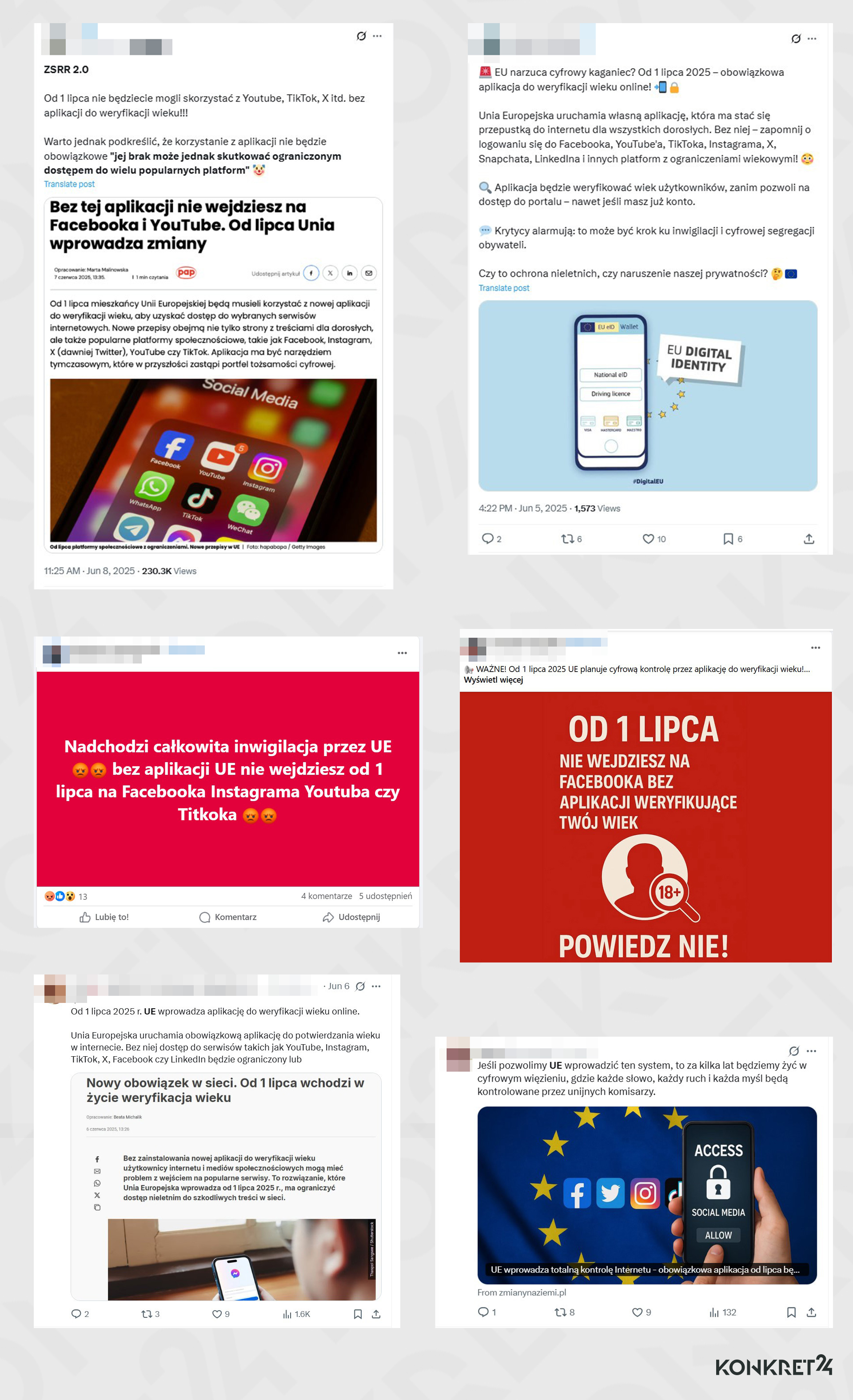 Dezinformacja o unijnej aplikacji rozprzestrzenia się po sieci