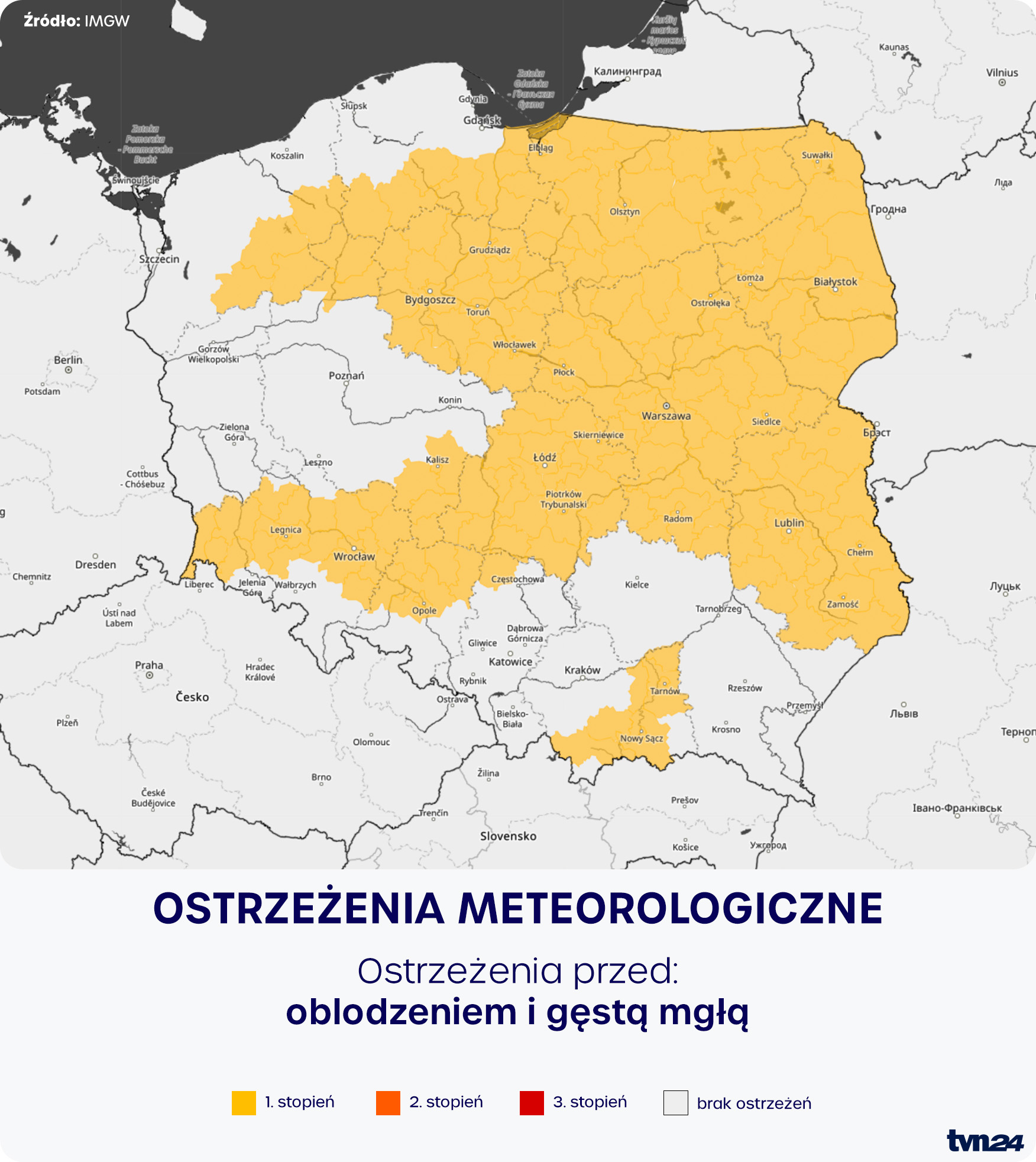 Ostrzeżenia meteorologiczne