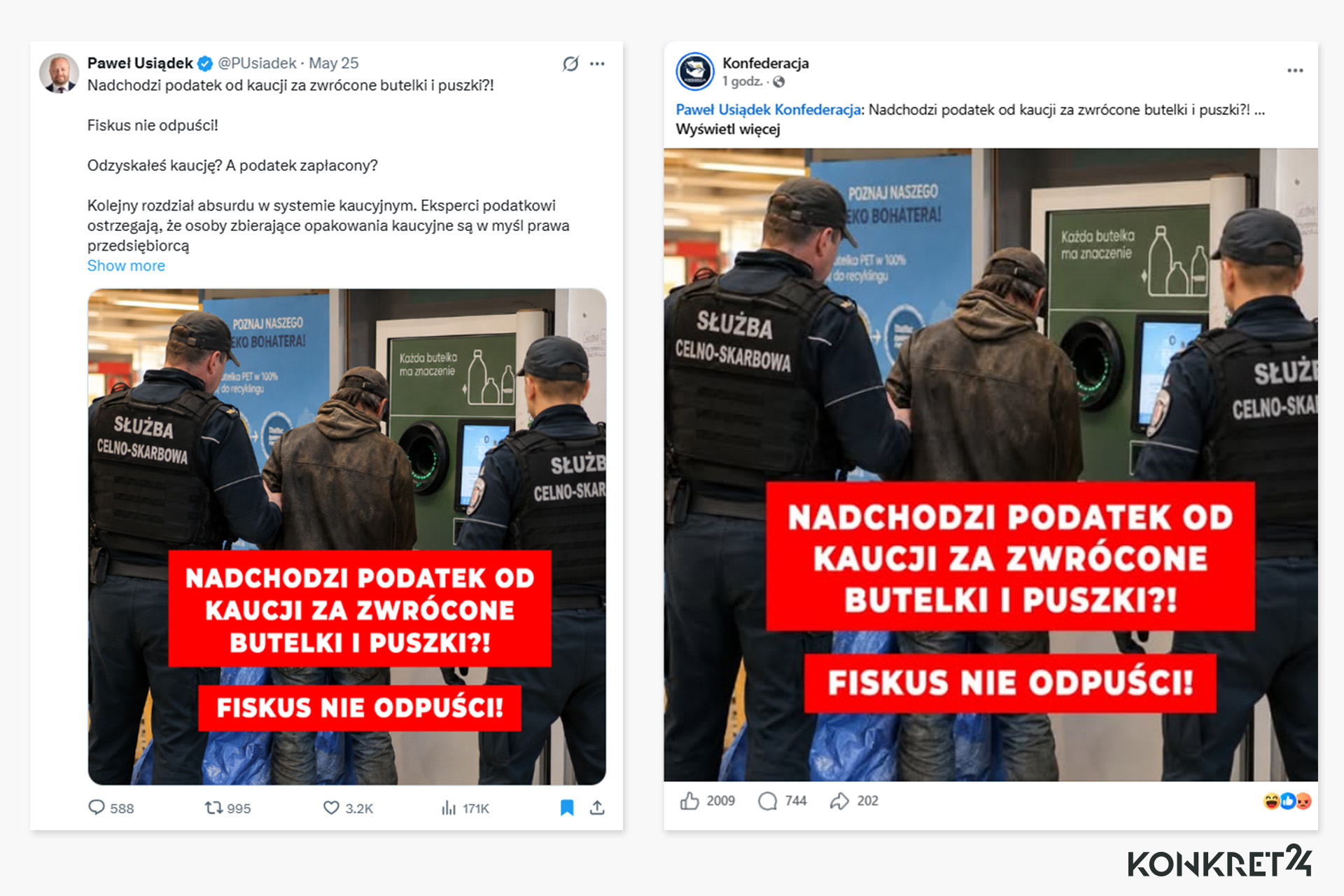 Konfederacja alarmuje: "Fiskus nie odpuści!"