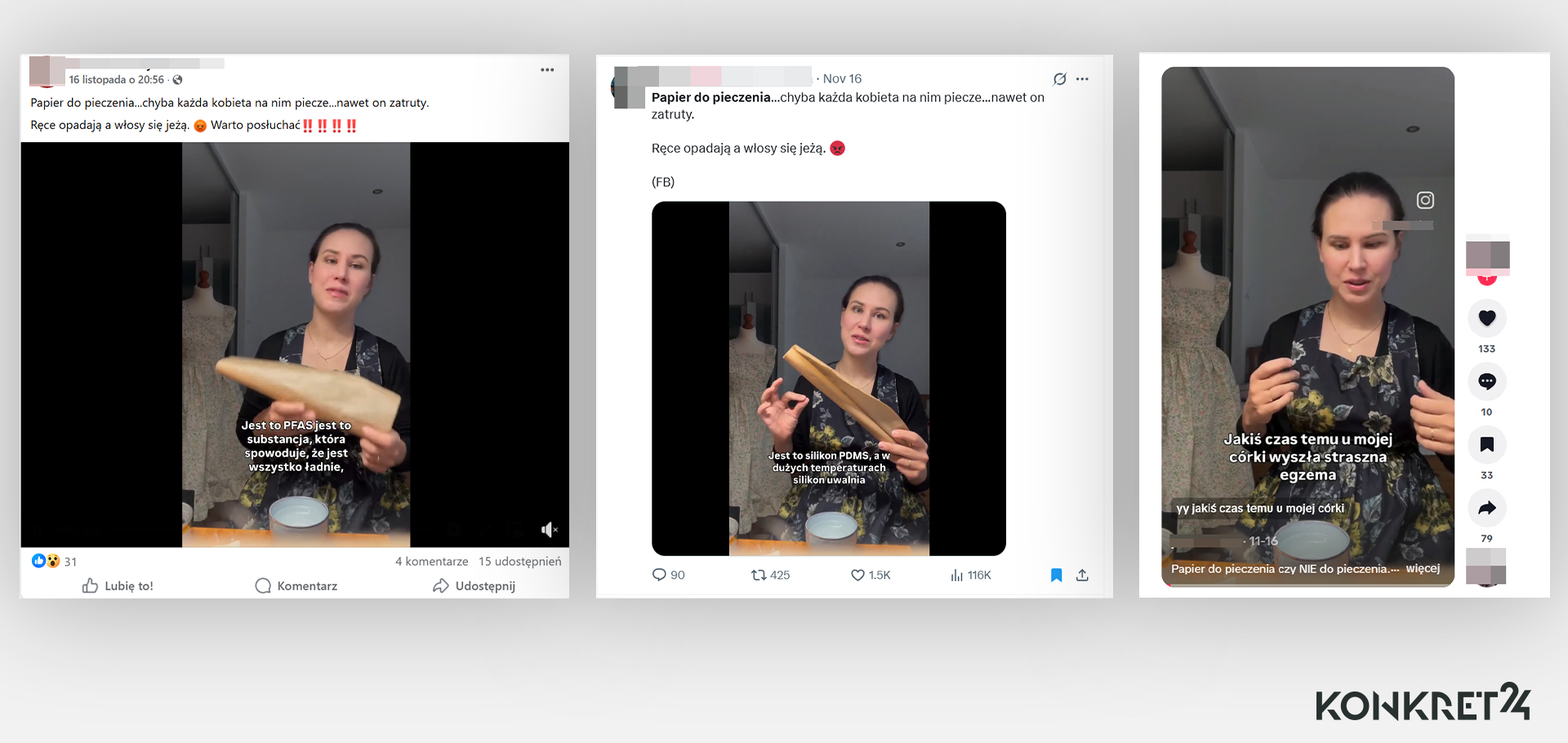 Film o papierze do pieczenia rozchodził się na różnych platformach 