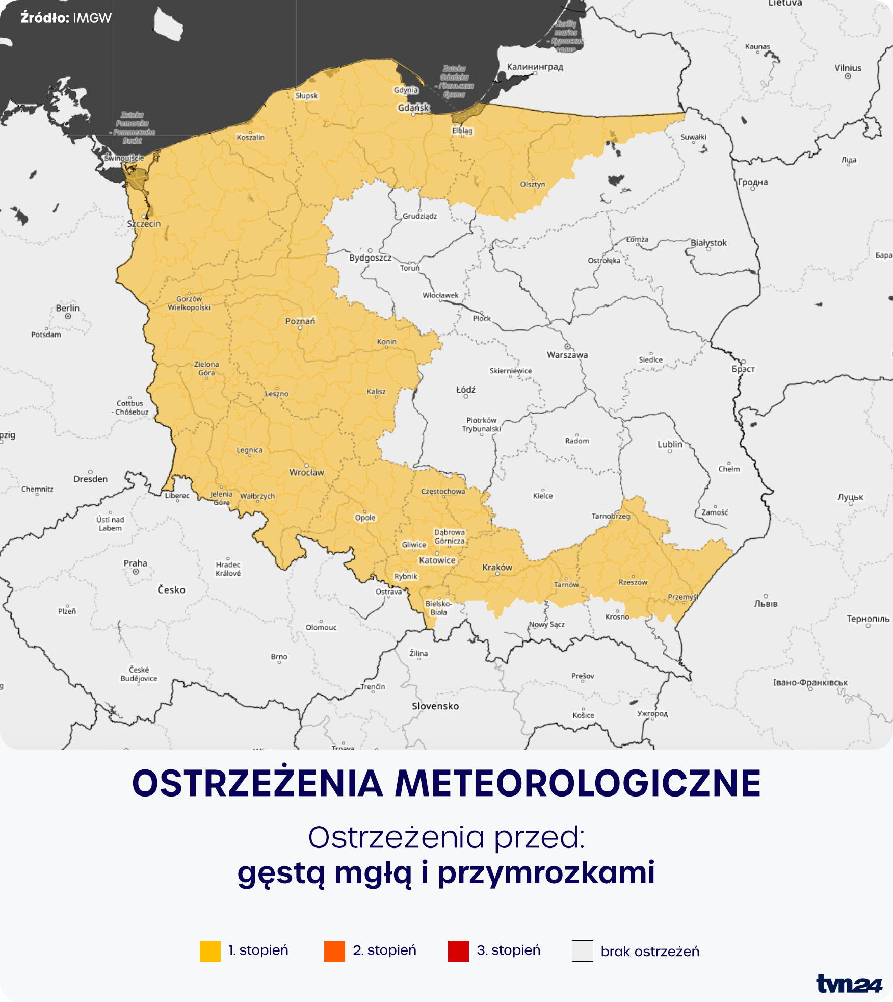 Ostrzeżenia IMGW