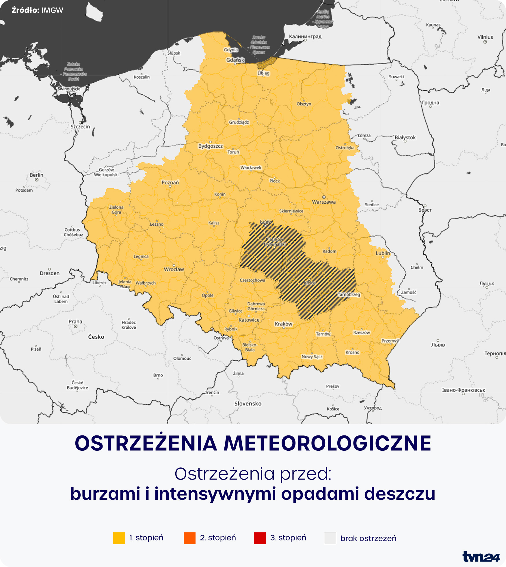 Ostrzeżenia IMGW