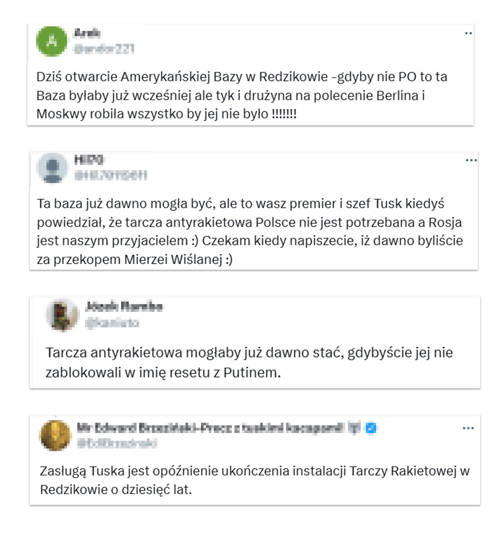 Wraca fałszywa narracja o blokowaniu przez Tuska budowy tarczy antyrakietowej w Polsce  