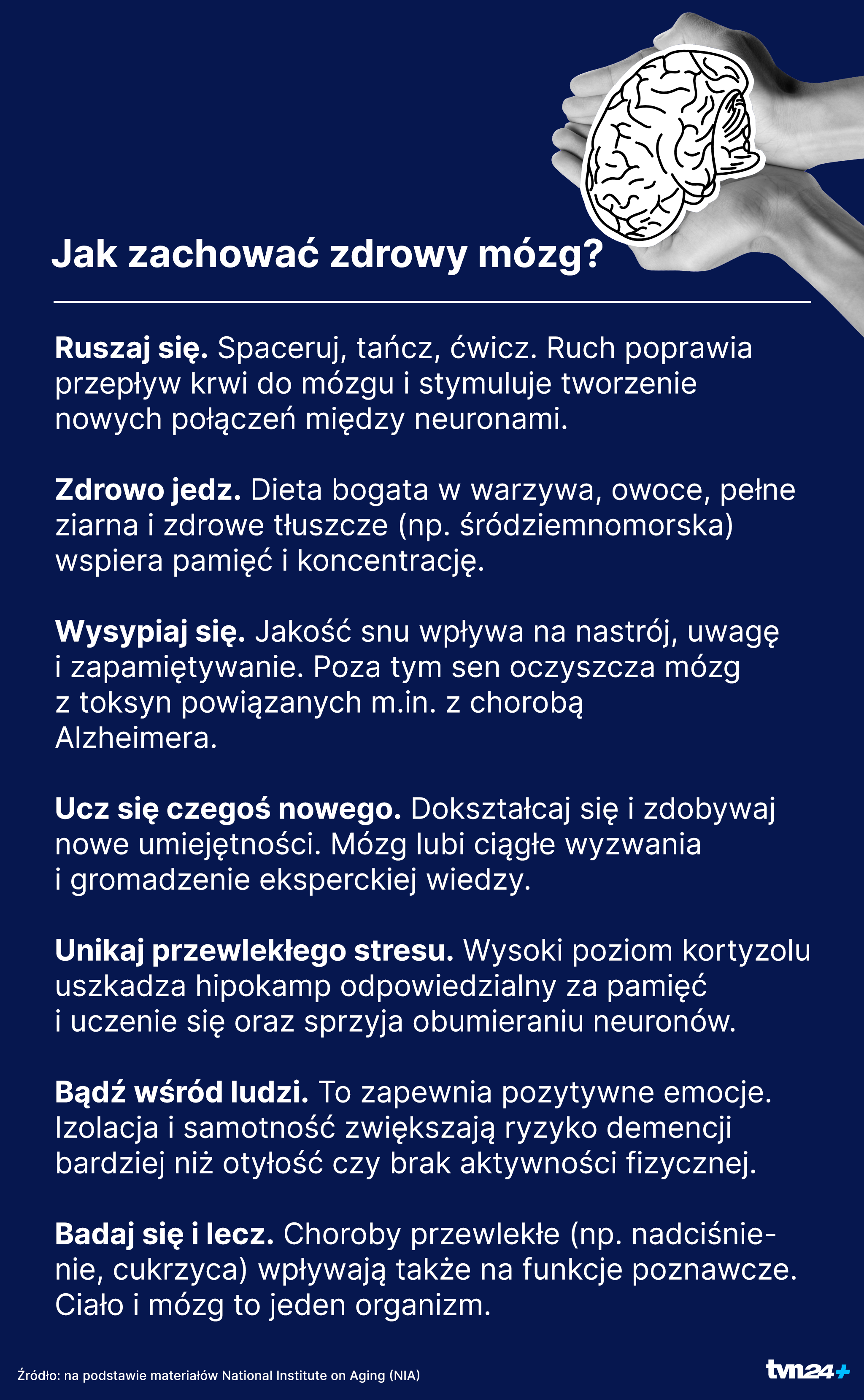 Jak zachować zdrowy mózg?