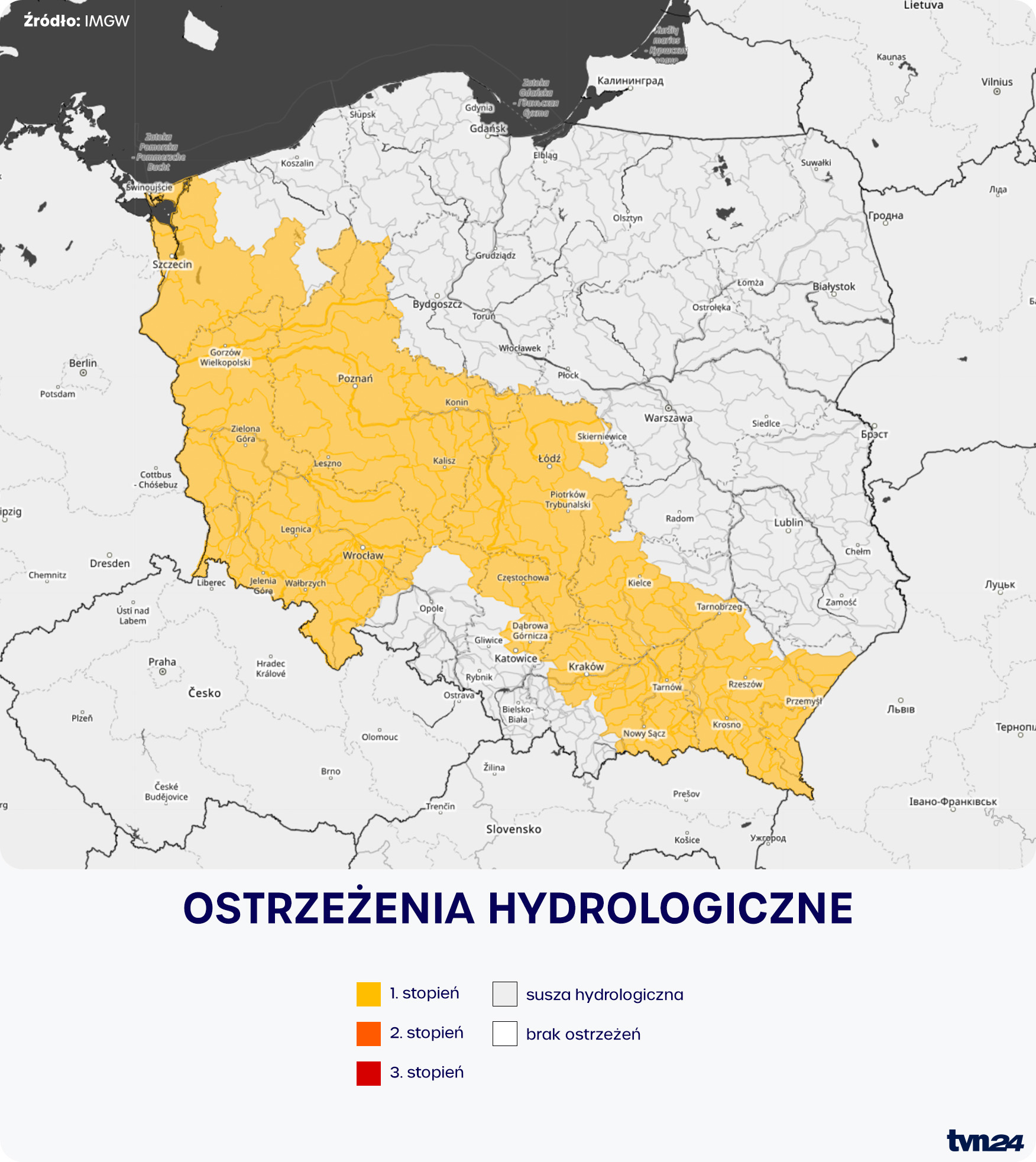 Ostrzeżenia hydrologiczne