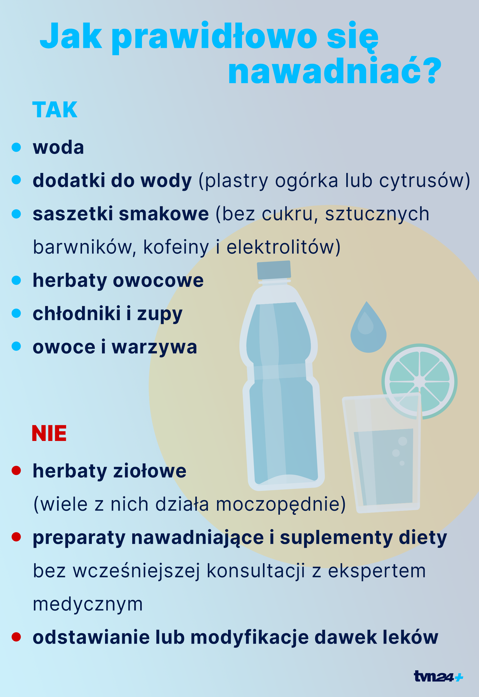 Jak prawidłowo się nawadniać?