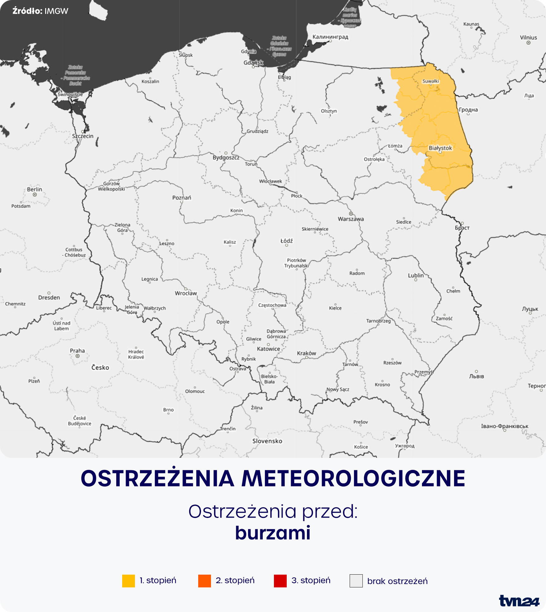 Ostrzeżenia meteorologiczne
