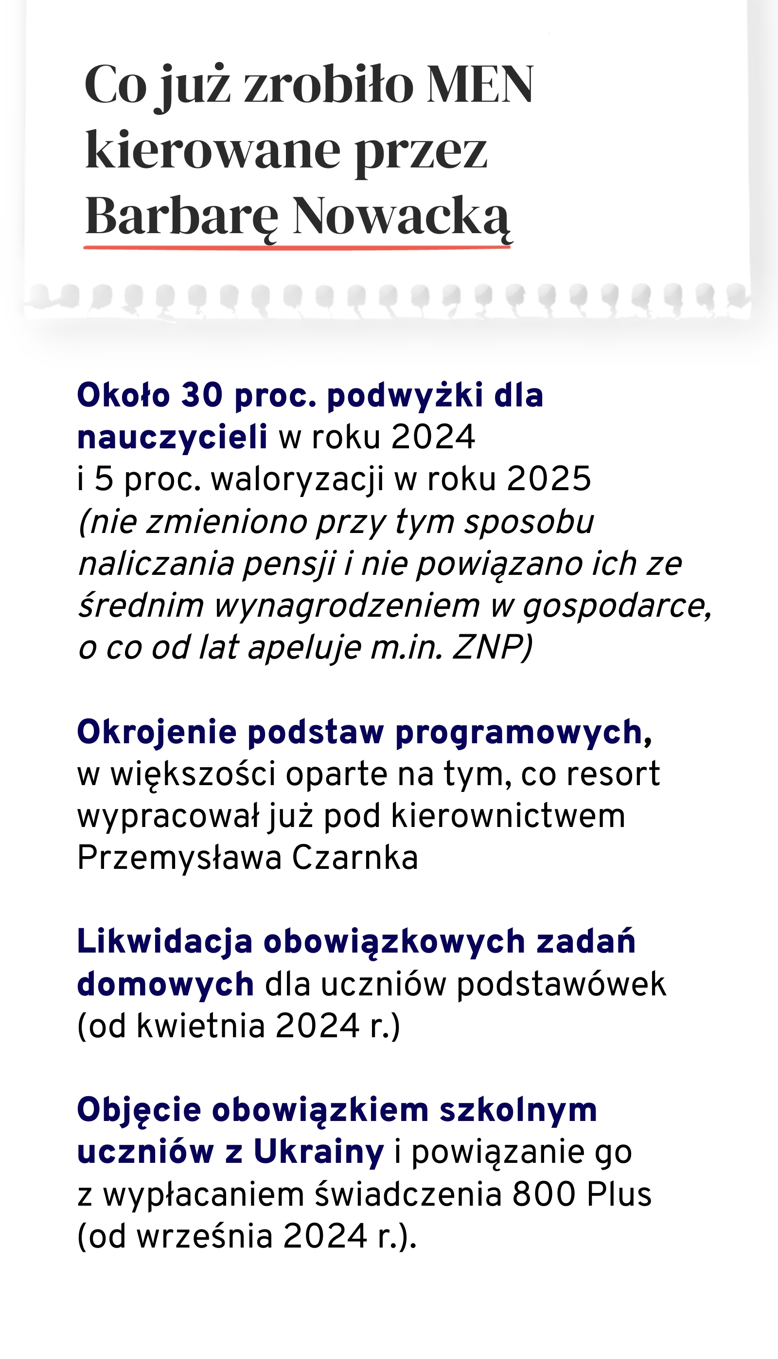 Aktualnie czytasz: Idą zmiany w edukacji. Wiemy, od których dzieci zacznie się reforma Nowackiej