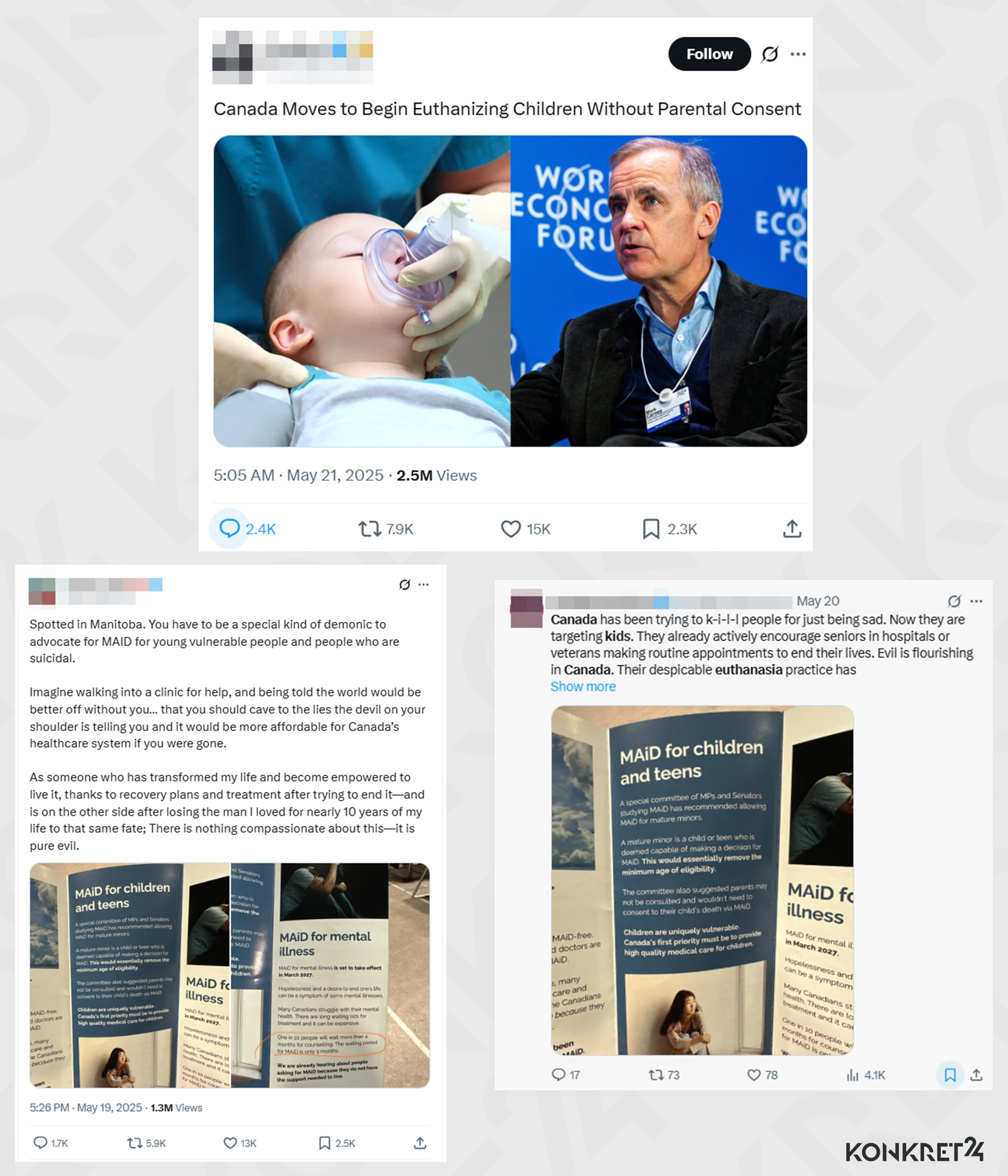 Fake newsy o eutanazji dzieci w Kanadzie pojawiały się w sieci już w maju tego roku