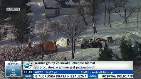 "95 proc. dróg przejezdnych"