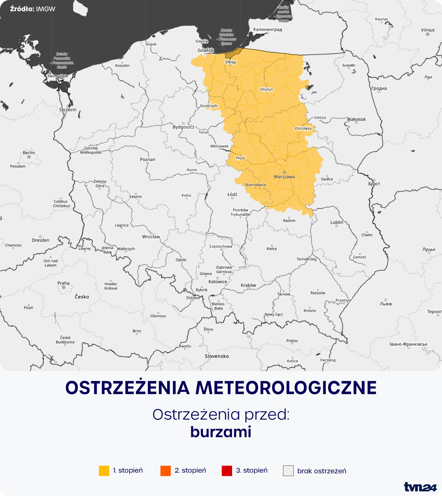 Ostrzeżenia meteorologiczne