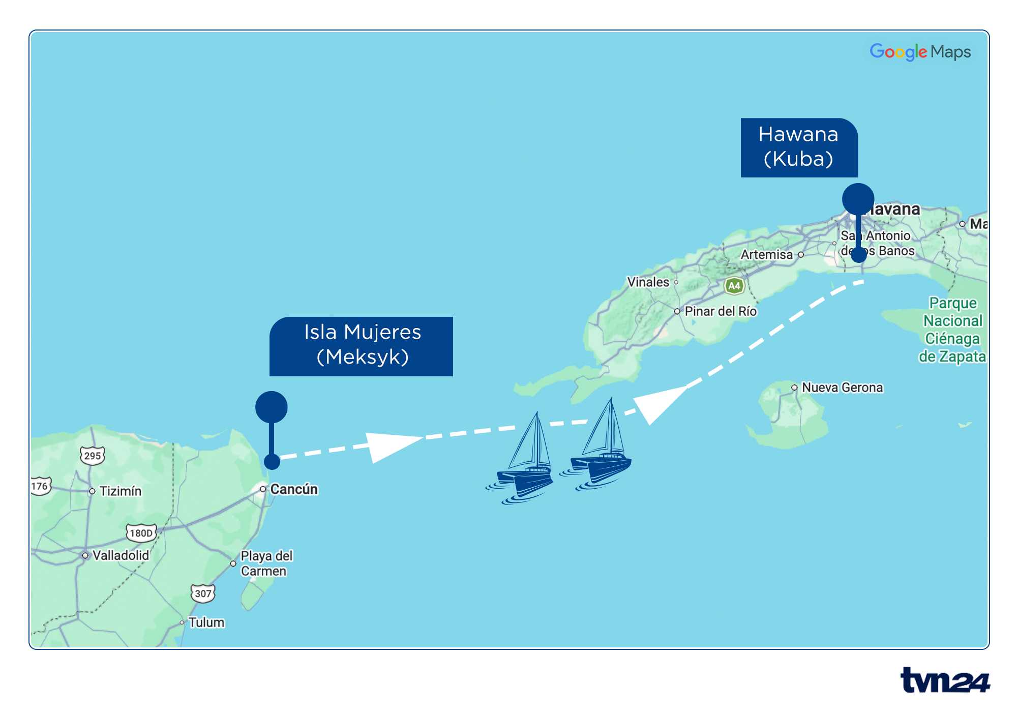 Aktualnie czytasz: Odnaleźli zaginione statki, które płynęły na Kubę