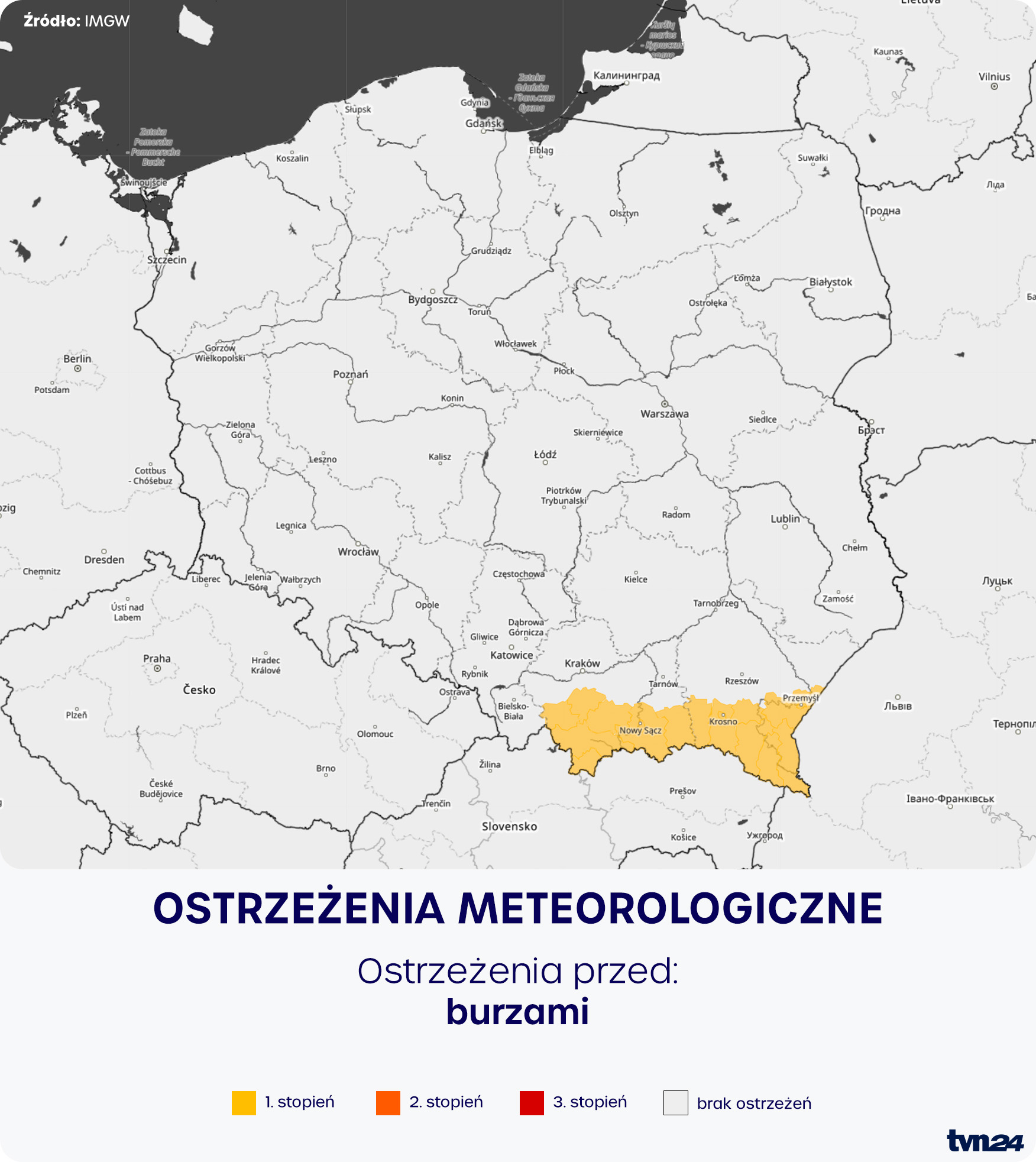 Ostrzeżenia meteorologiczne