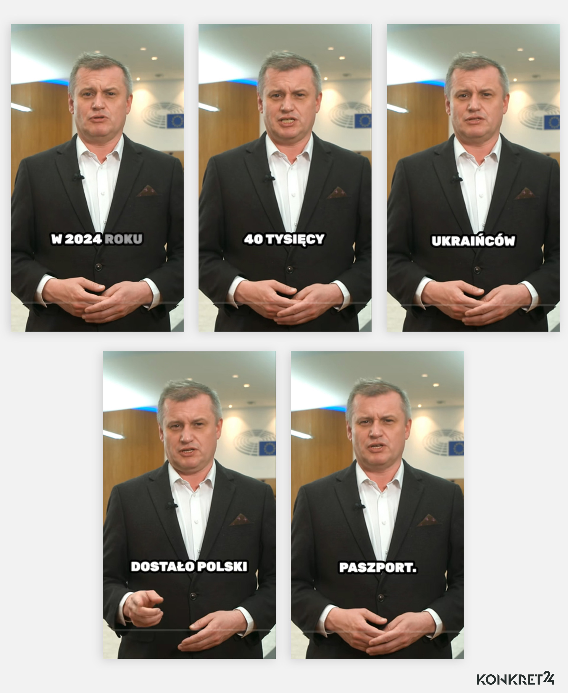 Europoseł Marcin Sypniewski o polskim obywatelstwie dla Ukraińców
