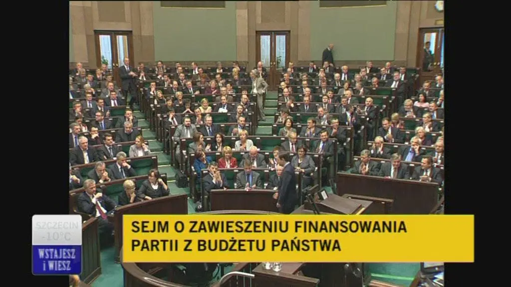 Adam Hofman (PiS) broni subwencji