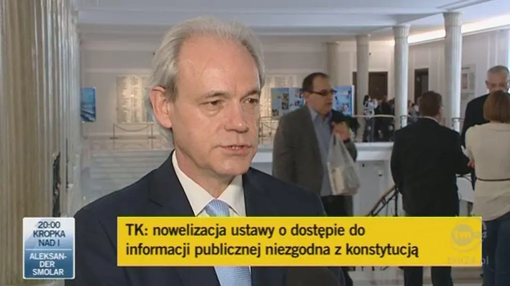 Adam Szejnfeld o decyzji Trybunału (TVN24)