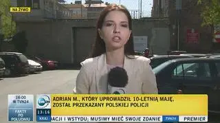 Adrian M. już w Polsce