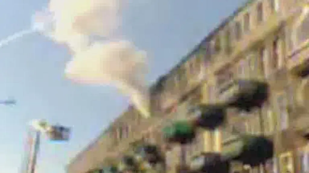 Agnieszka Chrostek nagrała pożar w Szczecinie