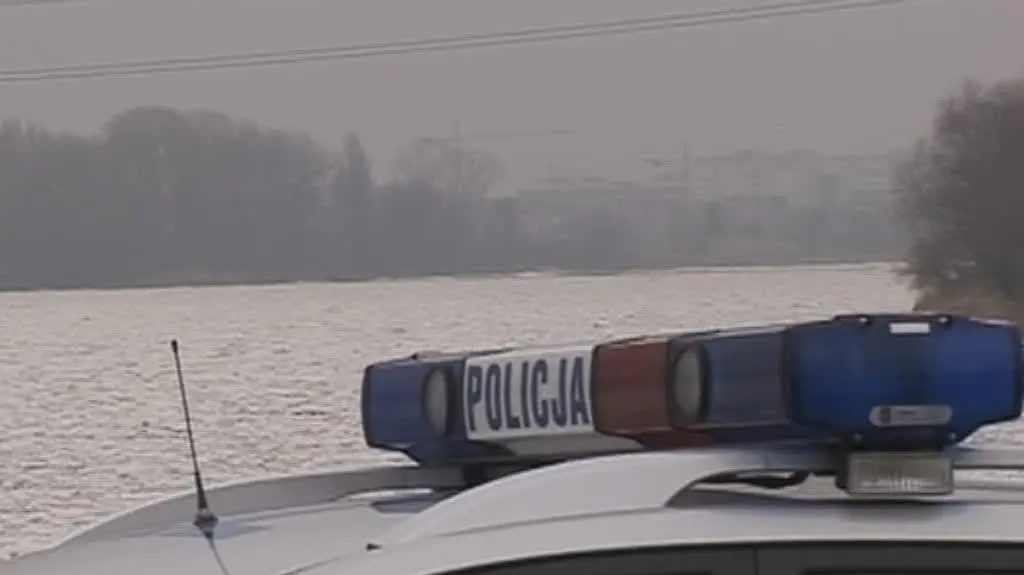 Akcja ratownicza nad Wisłą