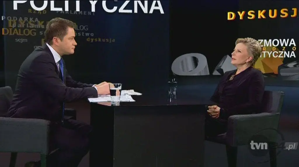 Aktorka o próbach werbunku (TVN24)