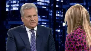 Aleksander Kwaśniewski był gościem "Kropki nad i"