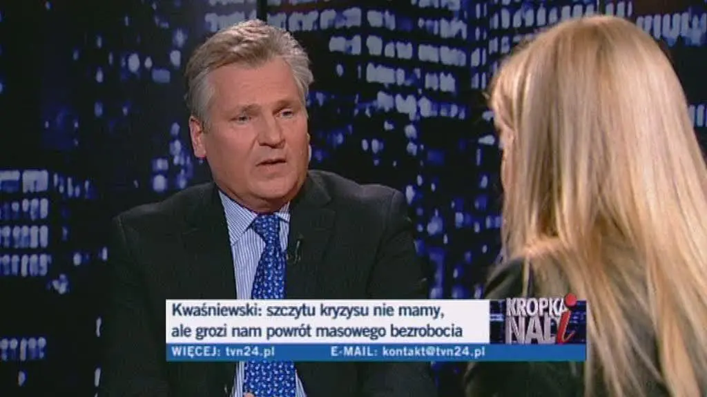 Aleksander Kwaśniewski: trzeba zastanowić się nad podatkami