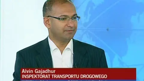 Alwin Gajadur, rzecznik Głównego Inspektoratu Transportu Drogowego