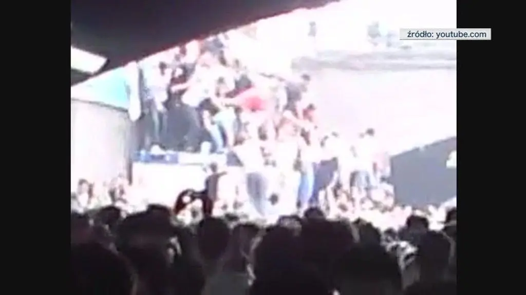 Amatorski film z wybuchu paniki w tunelu (youtube.com)