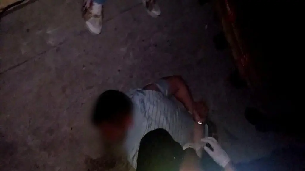 Amatorskie nagranie z zatrzymania kierowcy w Sopocie 