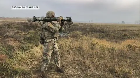 Amerykańscy żołnierze w Polsce na ćwiczeniu Anakonda pod koniec 2018 roku