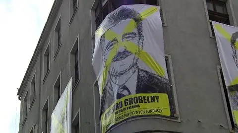 Anarchiści powiesili poznańskie elity